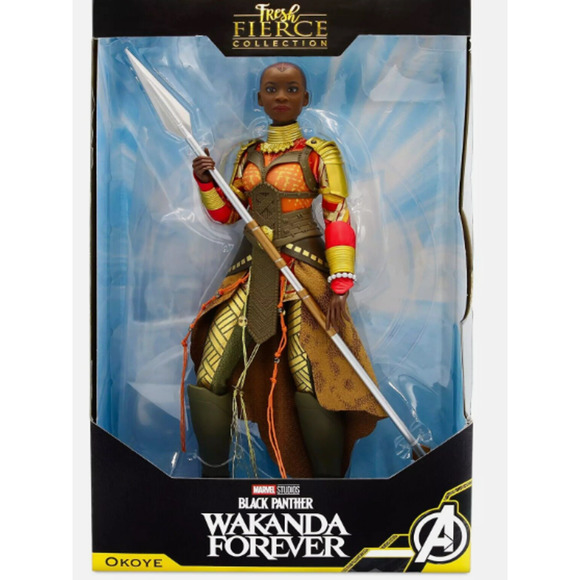 Marvel Black Panther Wakanda Forever 11.5 in Fashion Doll. Okoye  NIB - Picture 3 of 3